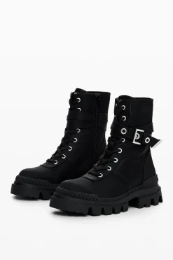 Zapatos-Desigual Bota militar