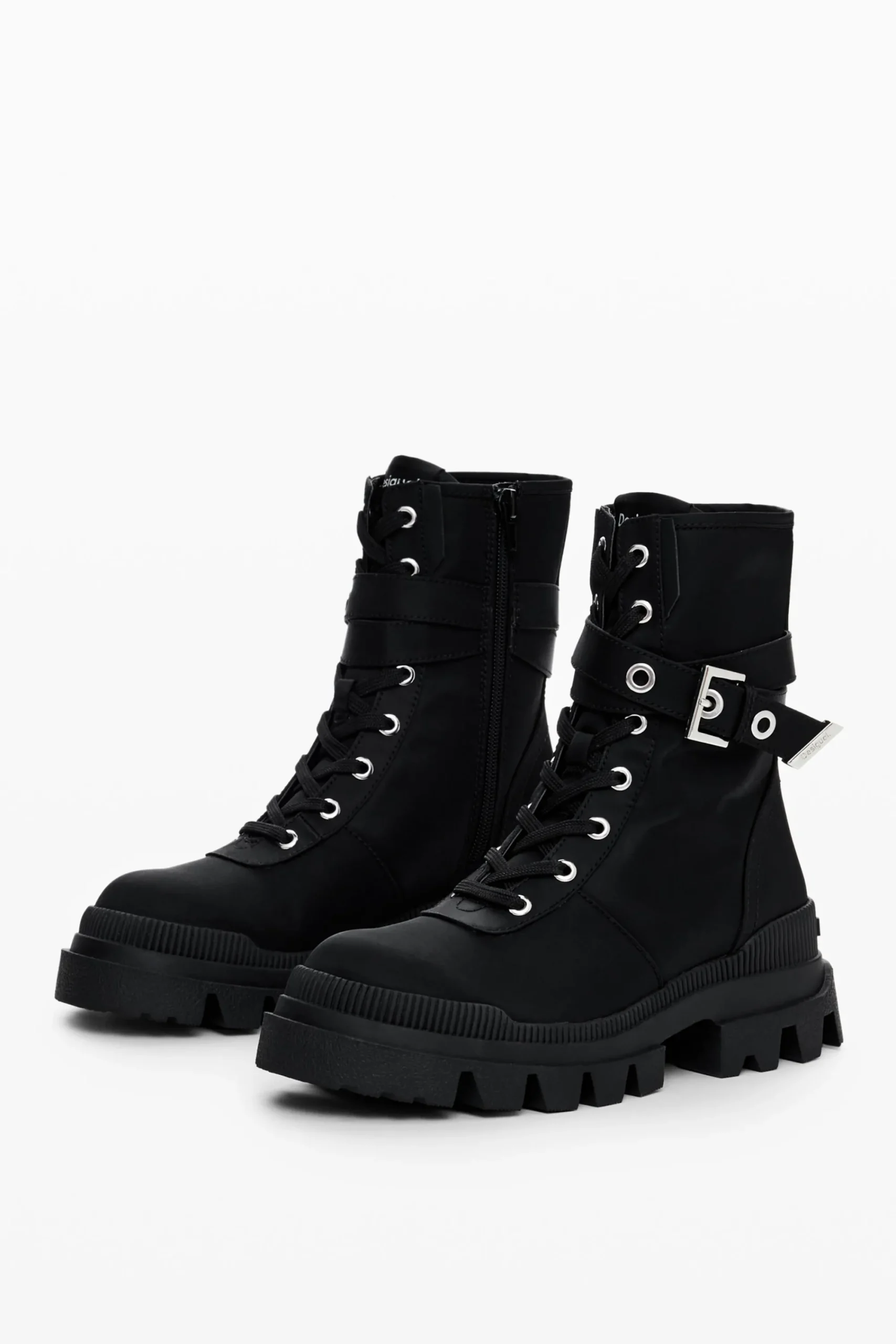 Zapatos-Desigual Bota militar
