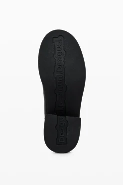 Zapatos-Desigual Botín efecto piel