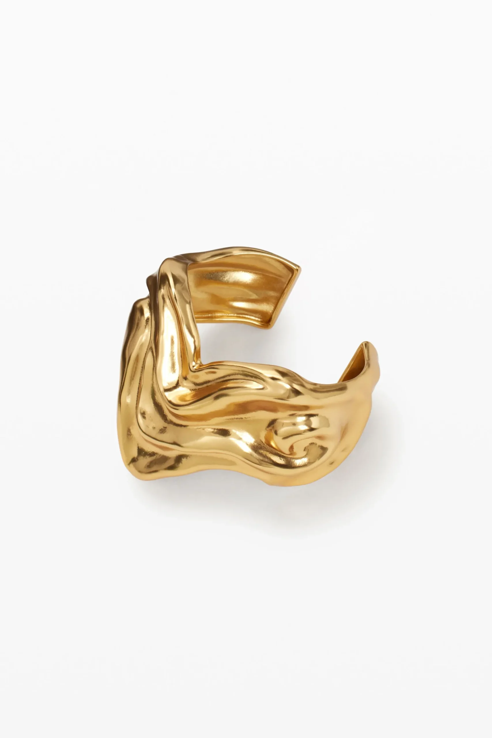 Joyería-Desigual Brazalete corazón baño oro Zalio