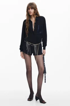 Camisas Y Blusas-Desigual Camisa detallle bolsillo