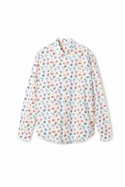 Camisetas|Camisas-Desigual Camisa estampado floral