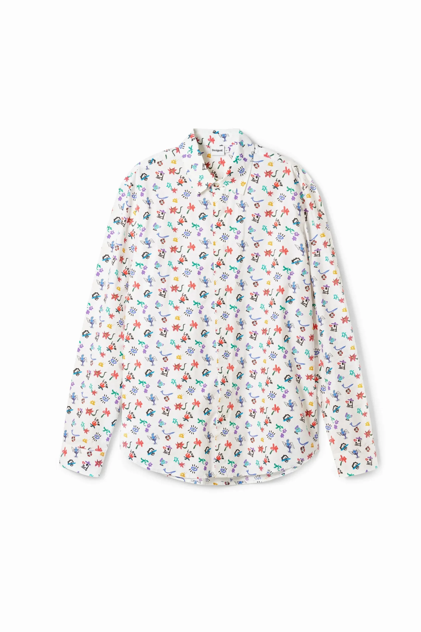 Camisetas|Camisas-Desigual Camisa estampado floral