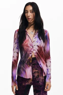 Camisas Y Blusas|Camisetas-Desigual Camisa estampado tie-dye