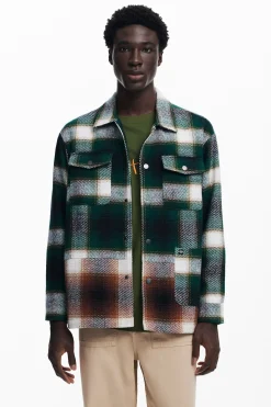 Abrigos Y Chaquetas-Desigual Camisa leñador