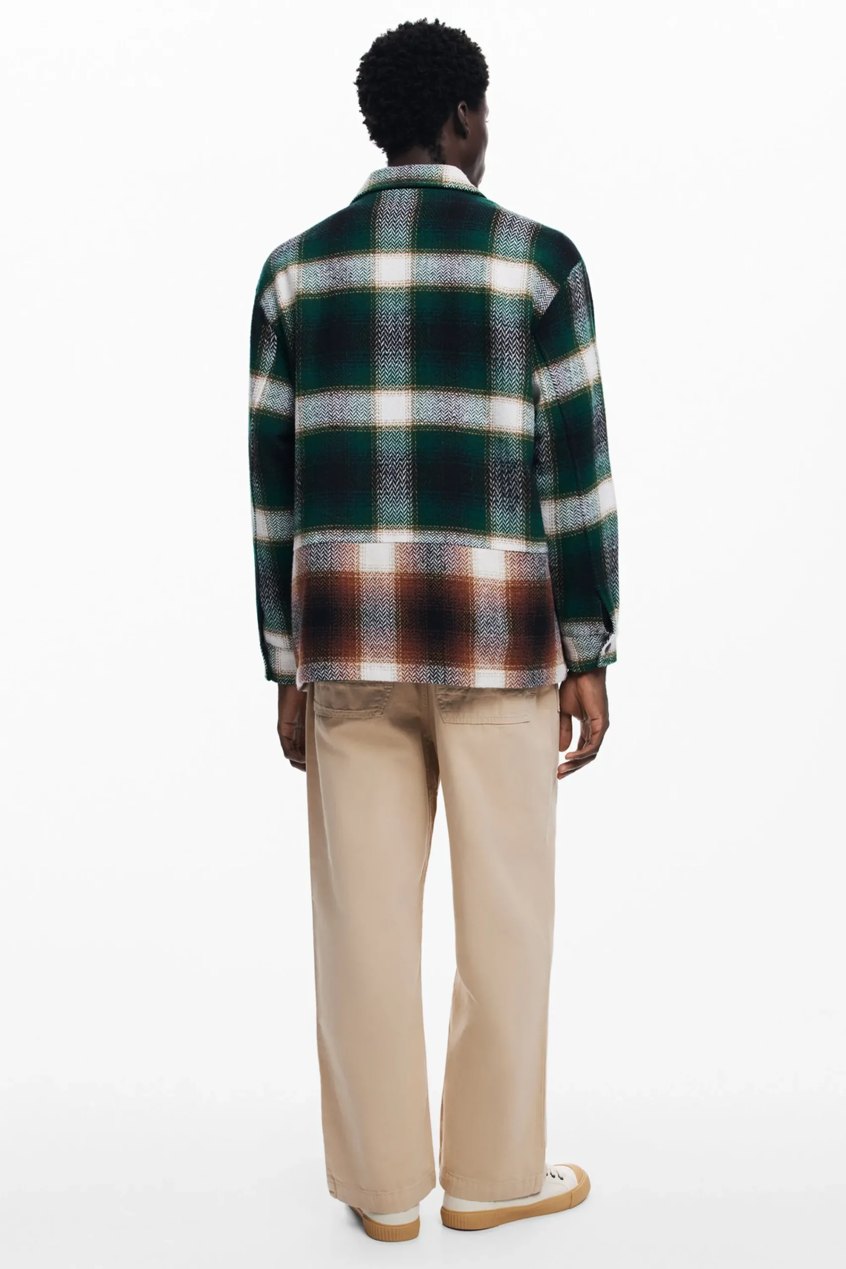 Abrigos Y Chaquetas-Desigual Camisa leñador