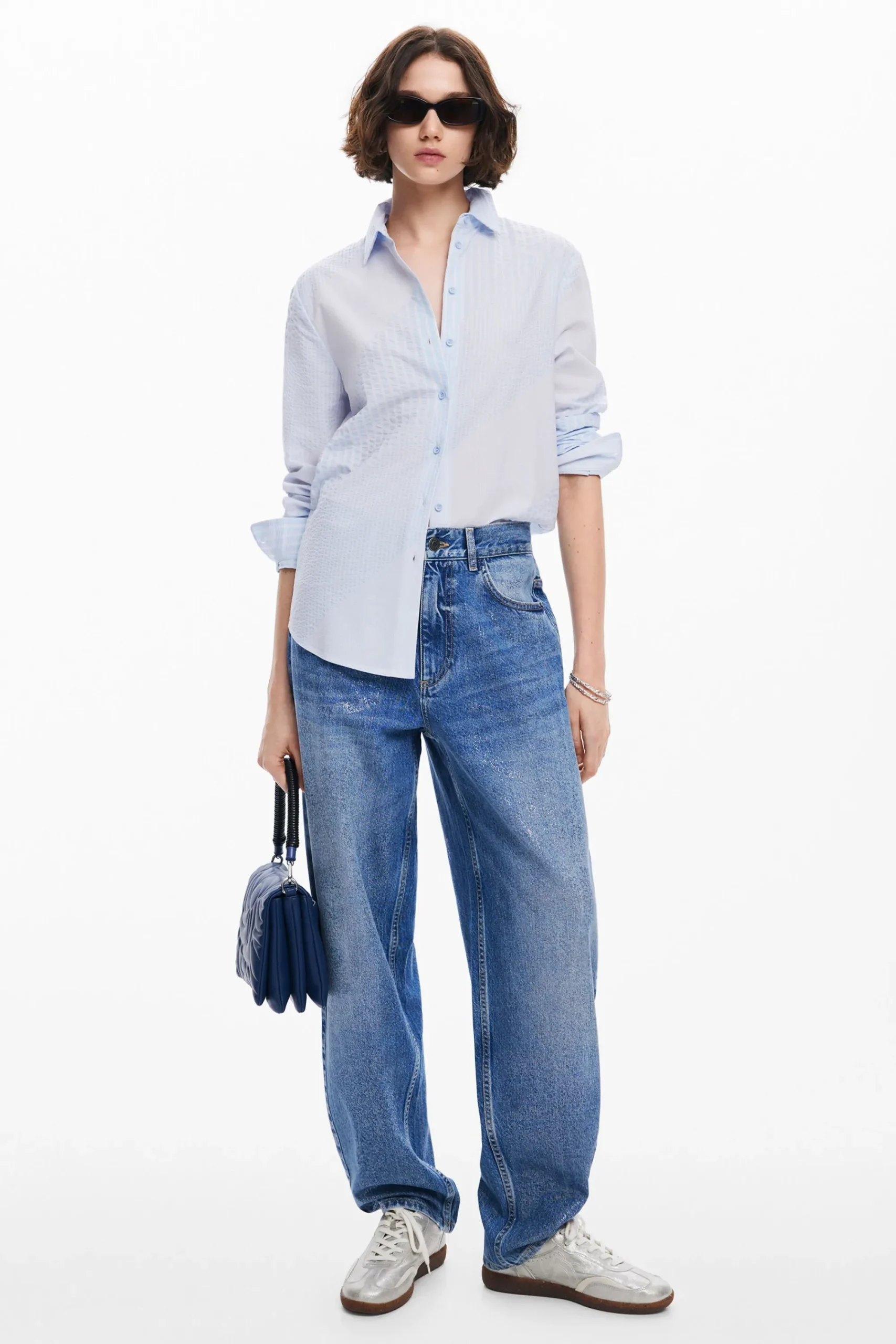 Camisas Y Blusas-Desigual Camisa lisa