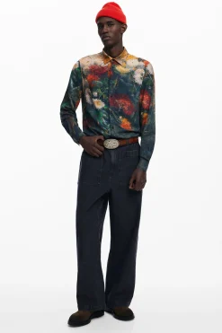 Camisetas|Camisas-Desigual Camisa paisaje