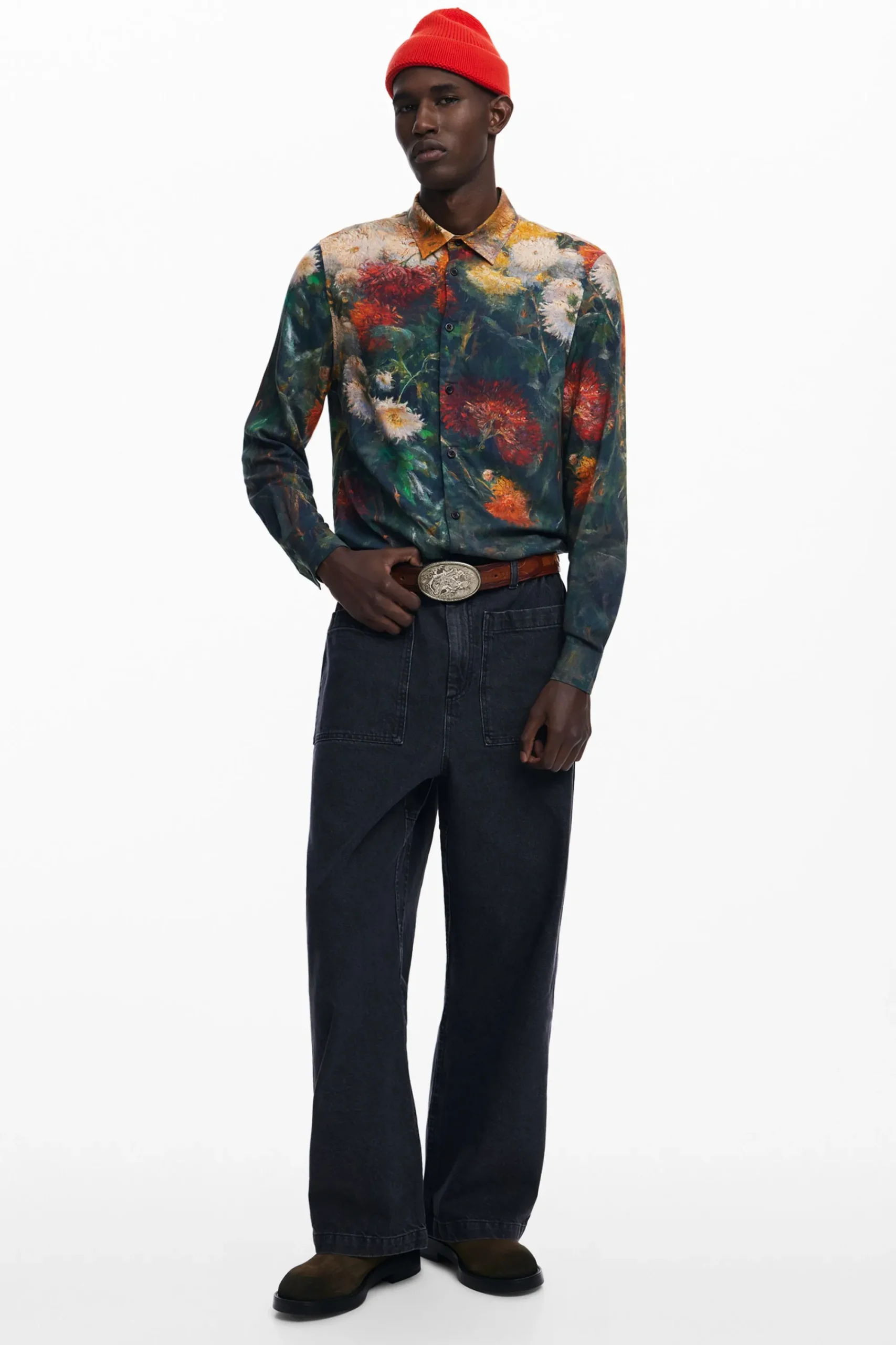 Camisetas|Camisas-Desigual Camisa paisaje