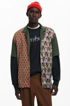 Camisetas|Camisas-Desigual Camisa punto arty