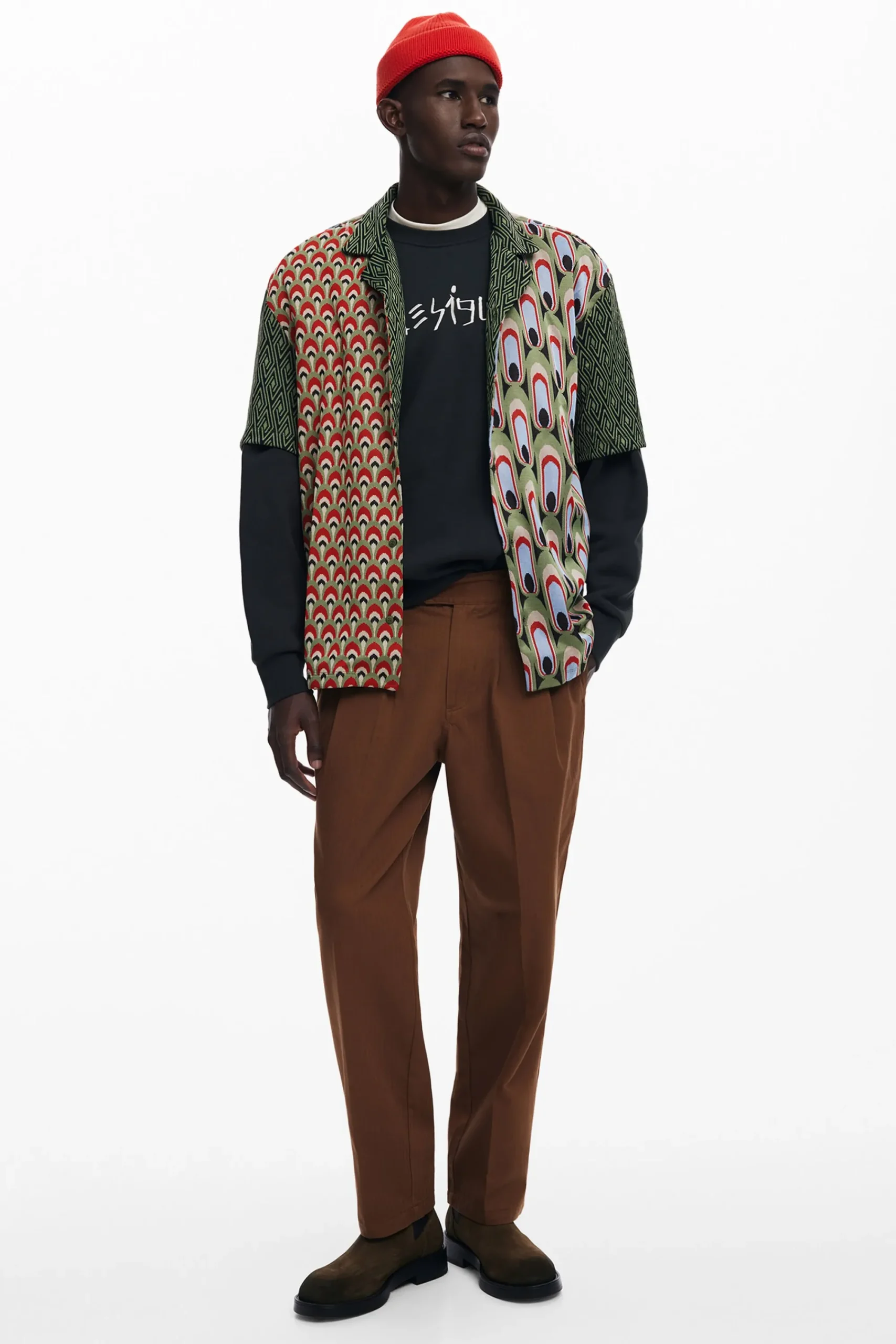 Camisetas|Camisas-Desigual Camisa punto arty