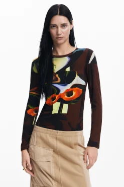 Camisas Y Blusas|Camisetas-Desigual Camiseta arty