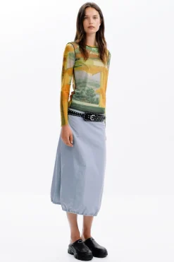 Camisas Y Blusas|Camisetas-Desigual Camiseta arty