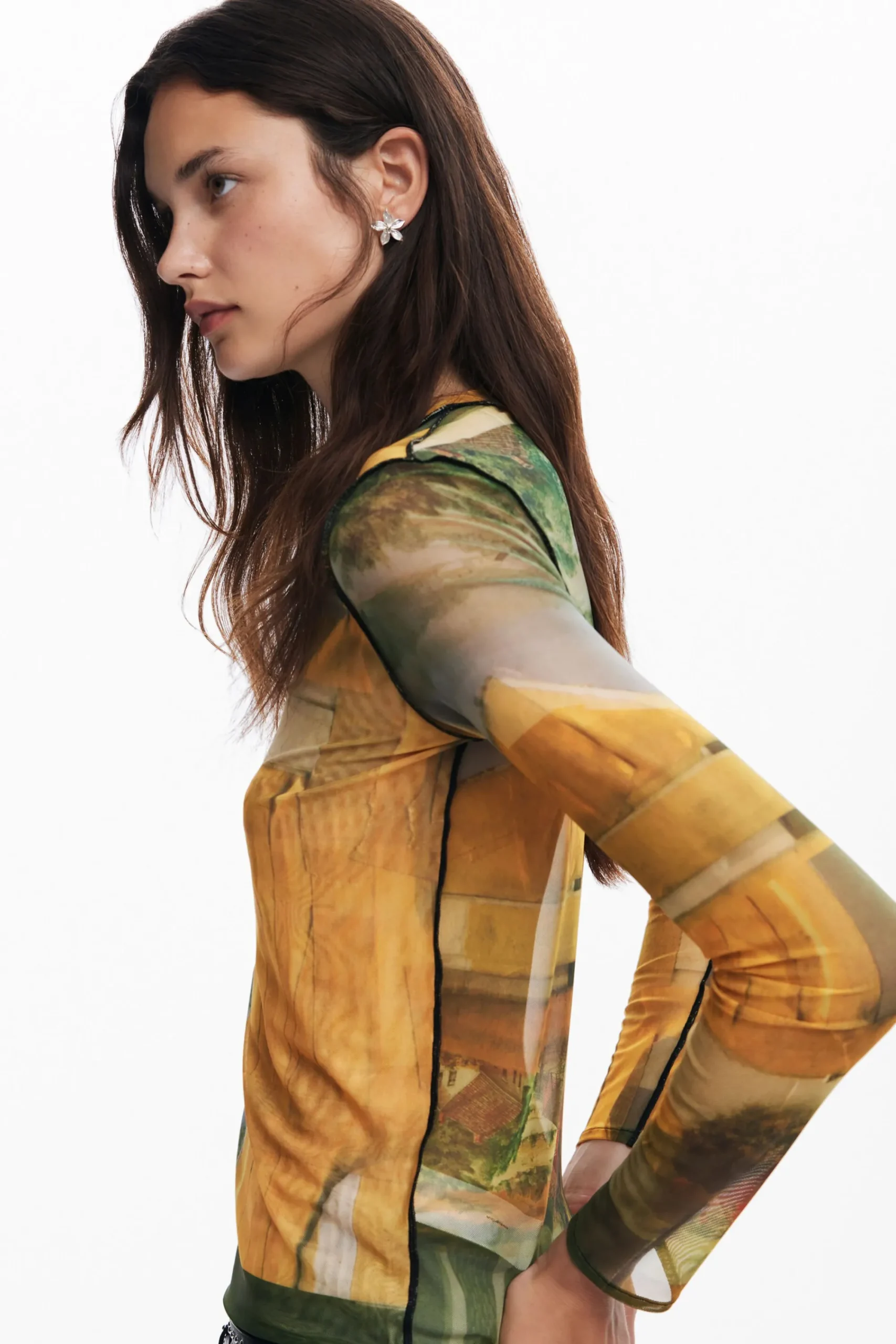 Camisas Y Blusas|Camisetas-Desigual Camiseta arty