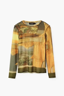 Camisas Y Blusas|Camisetas-Desigual Camiseta arty