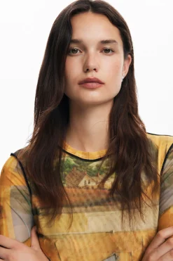 Camisas Y Blusas|Camisetas-Desigual Camiseta arty