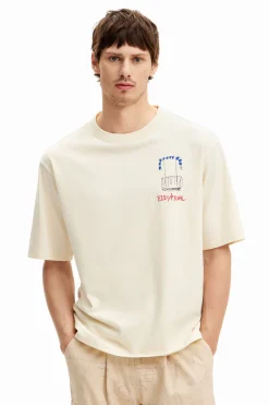 Camisetas-Desigual Camiseta con ilustración