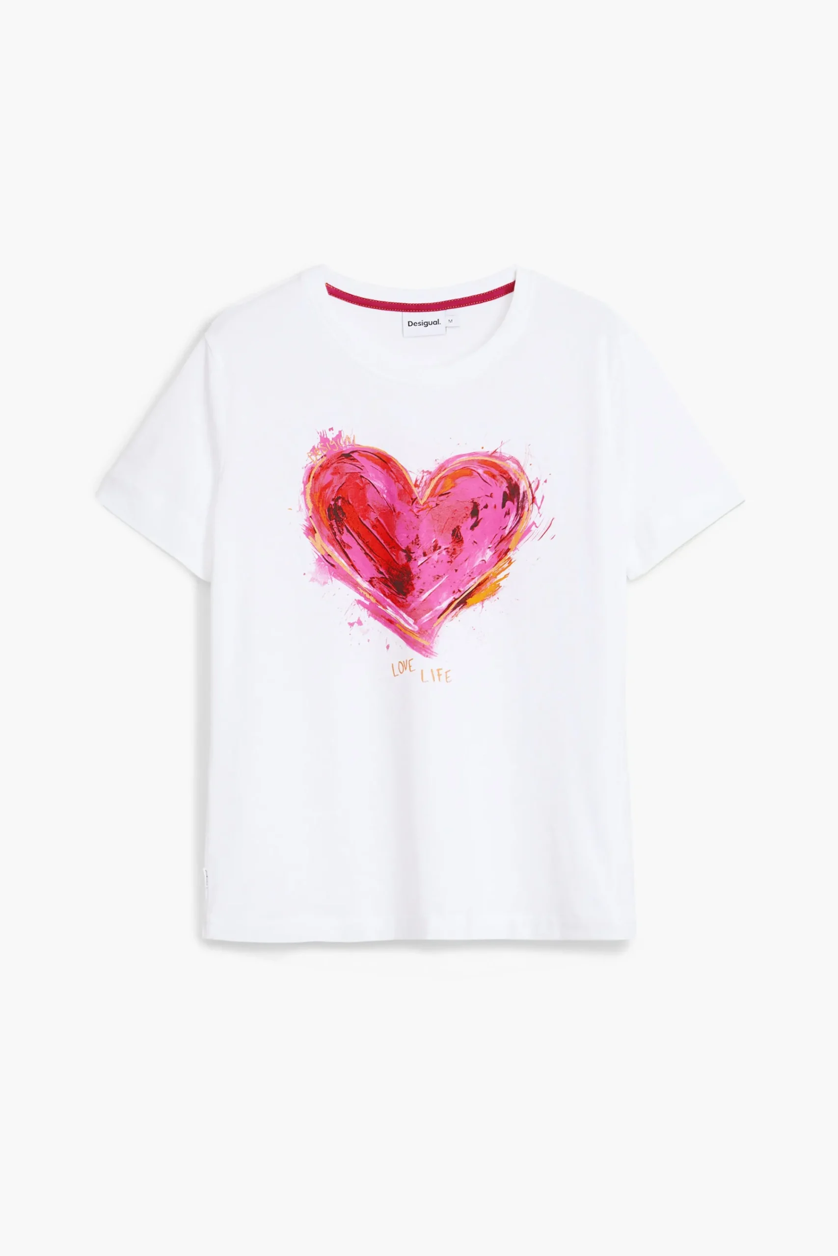 Camisas Y Blusas|Camisetas-Desigual Camiseta corazón