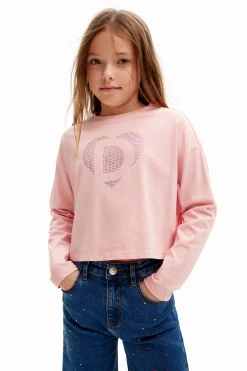 Camisetas Y Camisas-Desigual Camiseta corazón