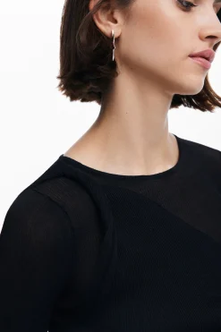 Ropa De Punto|Camisas Y Blusas-Desigual Camiseta de punto