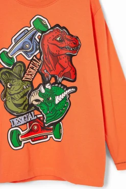 Camisetas Y Camisas-Desigual Camiseta dinosaurios