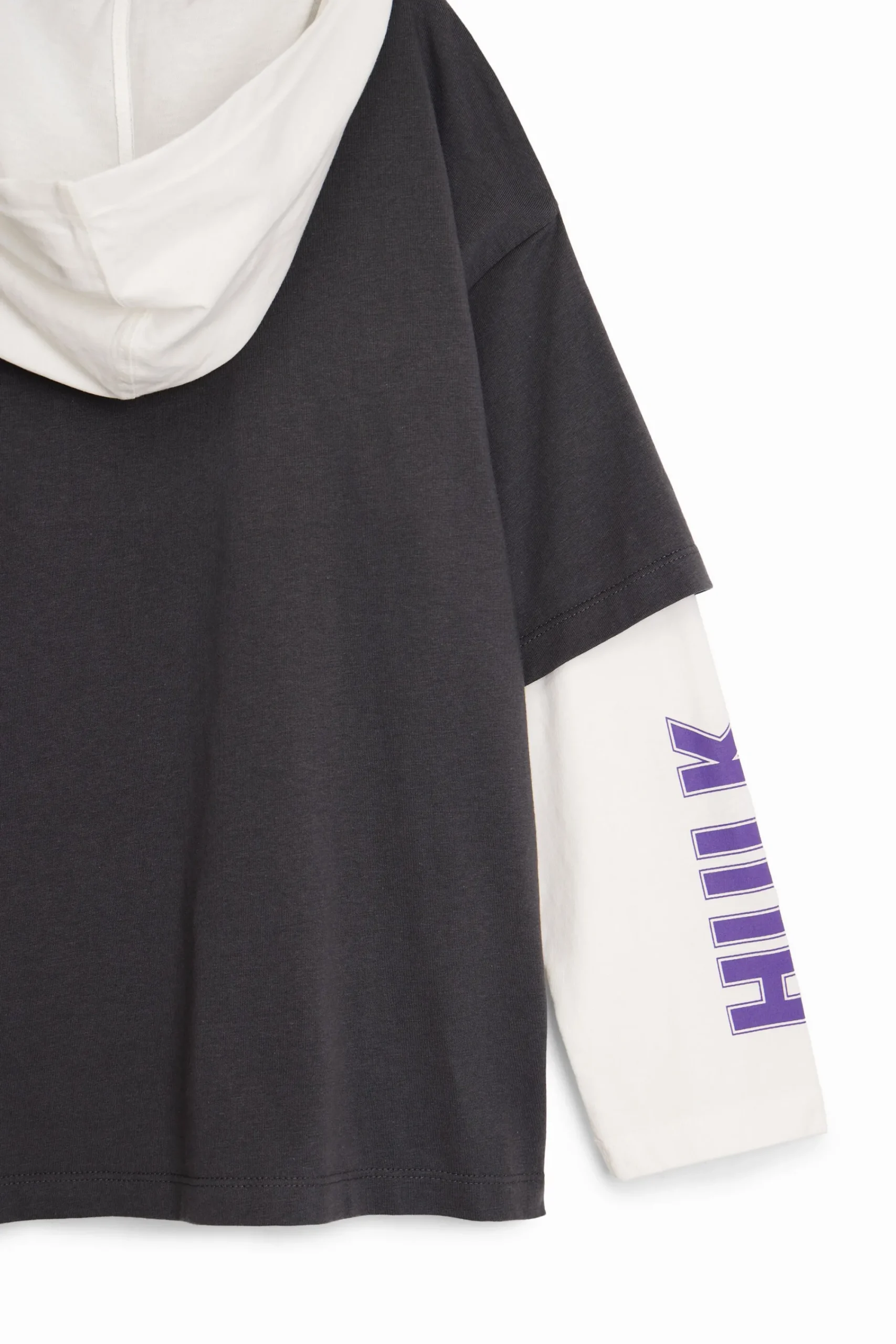 Camisetas Y Camisas-Desigual Camiseta doble manga Hulk