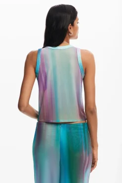 Camisas Y Blusas|Camisetas-Desigual Camiseta efecto difuminado