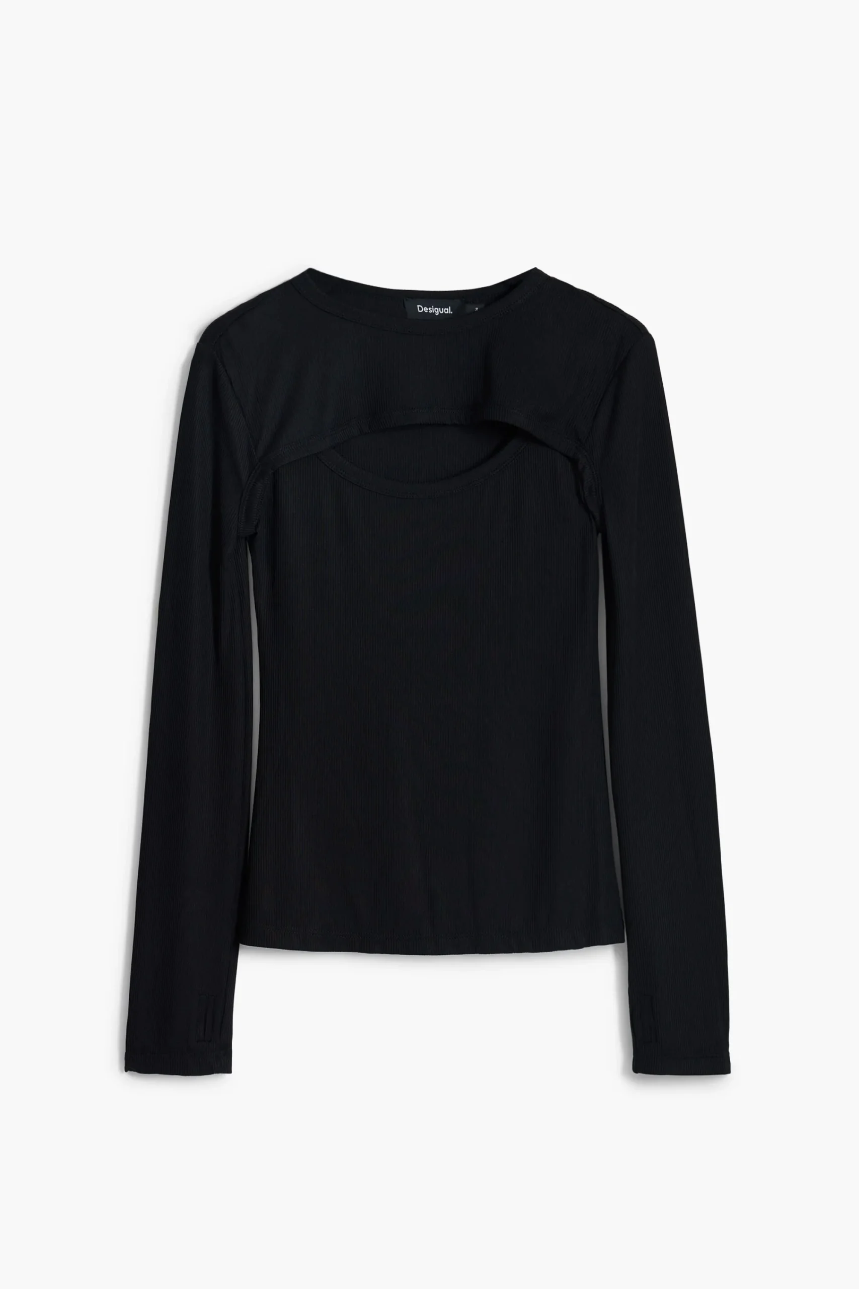 Camisetas-Desigual Camiseta escote cutout Maitrepierre
