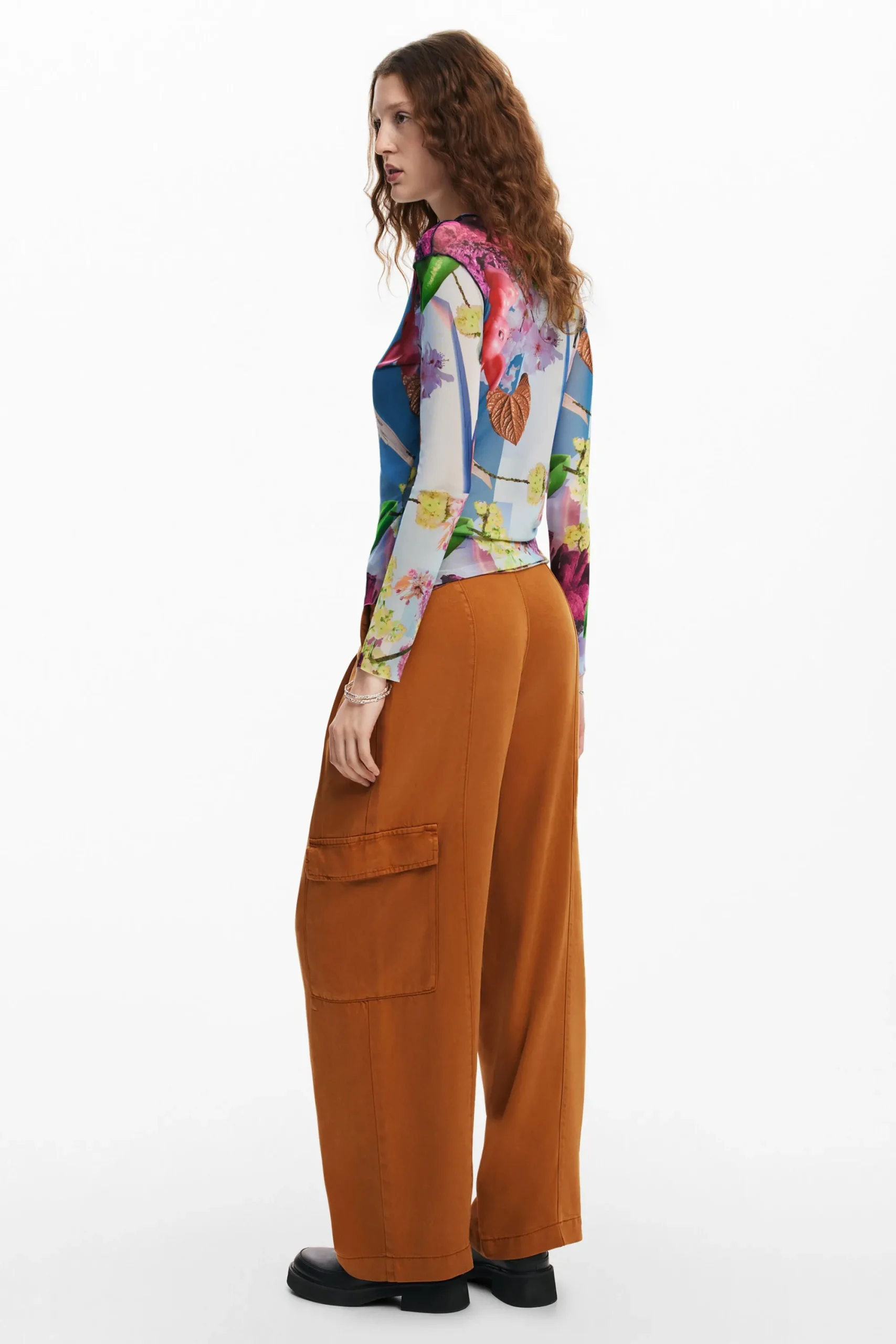 Camisas Y Blusas|Camisetas-Desigual Camiseta estampada M. Christian Lacroix