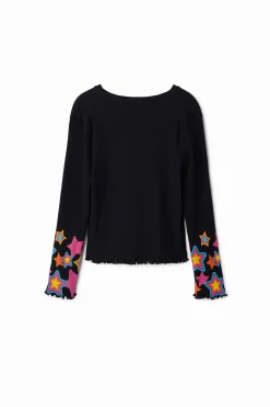 Camisetas Y Camisas-Desigual Camiseta estrellas