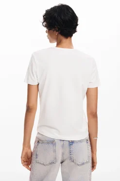 Camisas Y Blusas|Camisetas-Desigual Camiseta flor