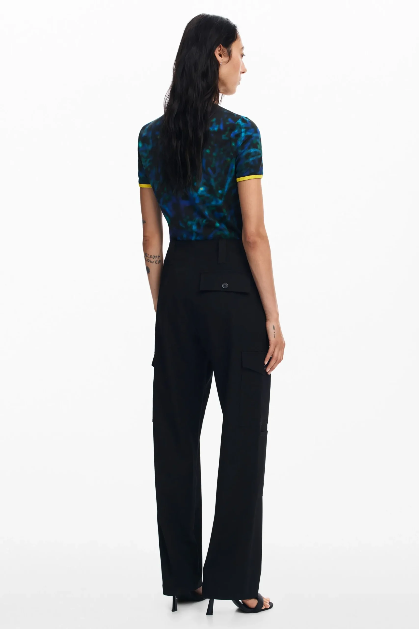 Camisas Y Blusas|Camisetas-Desigual Camiseta girasoles