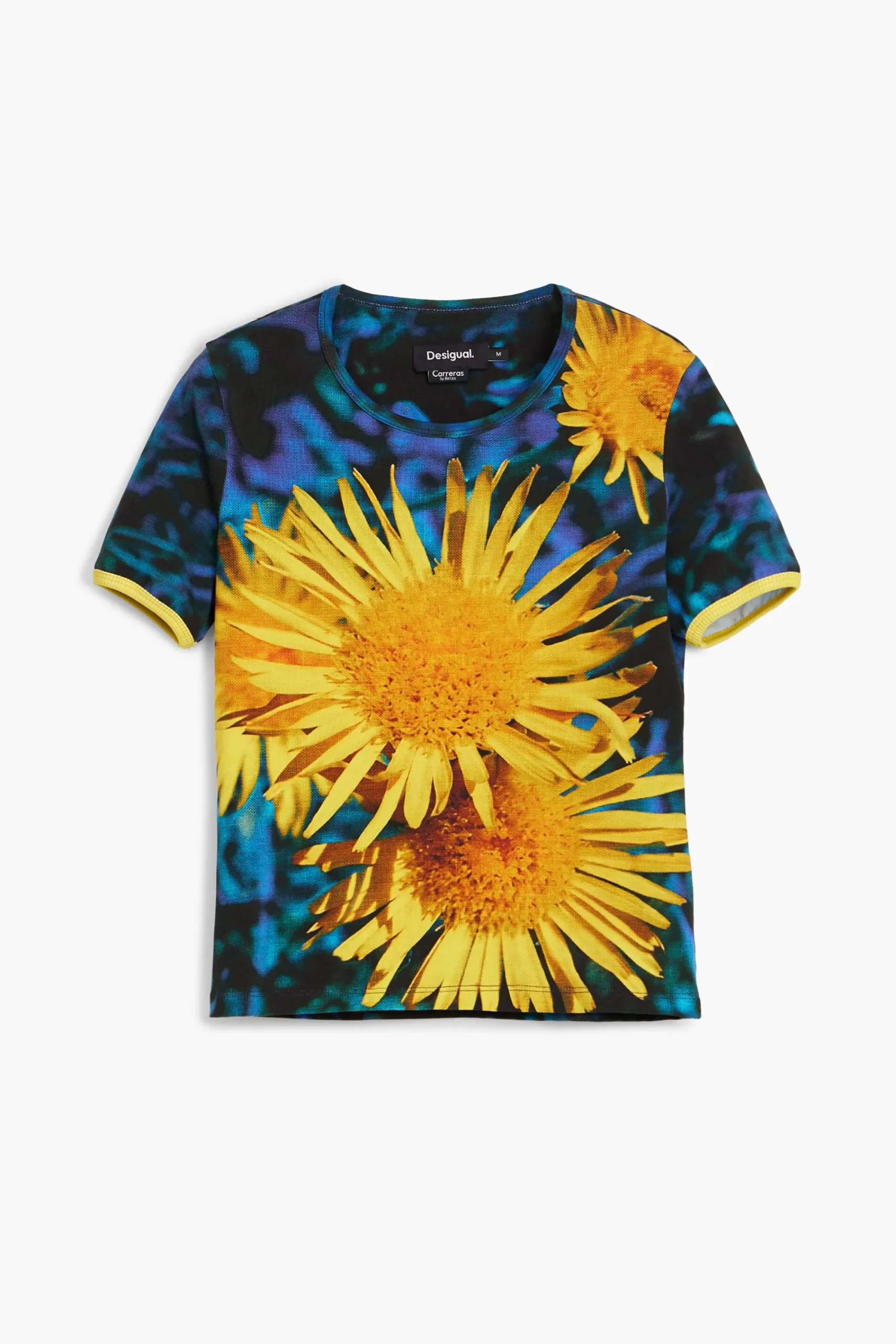 Camisas Y Blusas|Camisetas-Desigual Camiseta girasoles
