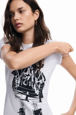 Camisas Y Blusas|Camisetas-Desigual Camiseta ilustración M. Christian Lacroix