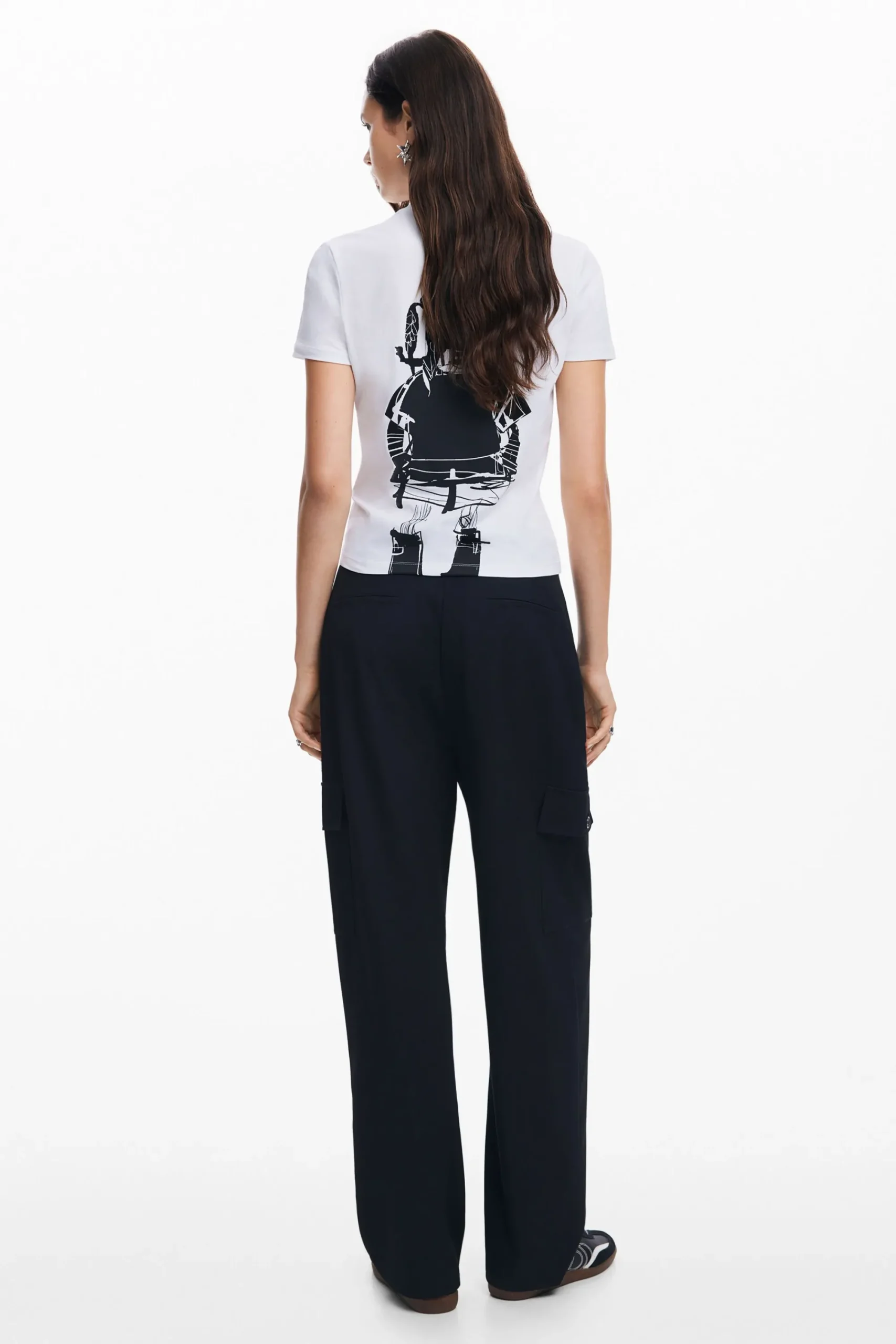 Camisas Y Blusas|Camisetas-Desigual Camiseta ilustración M. Christian Lacroix