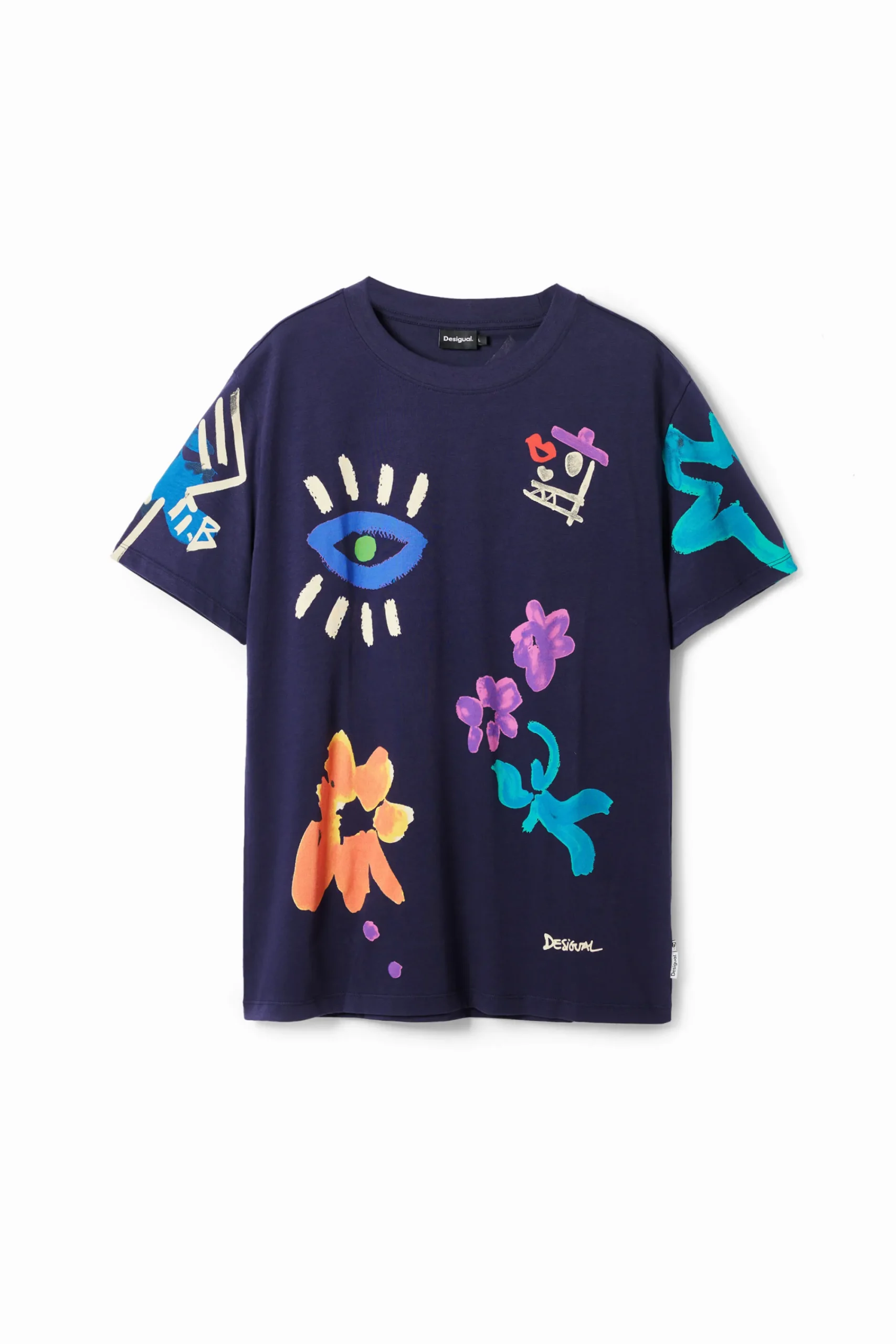 Camisetas-Desigual Camiseta ilustraciones