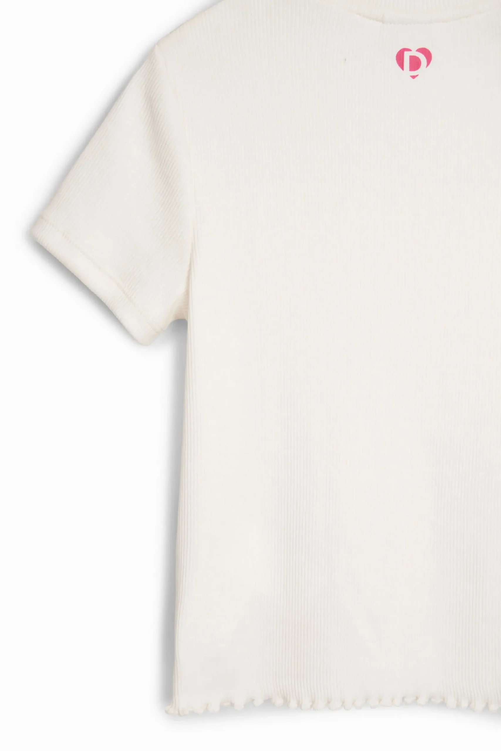 Camisetas Y Camisas-Desigual Camiseta ilustraciones corazones
