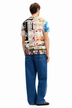 Camisetas-Desigual Camiseta japan street