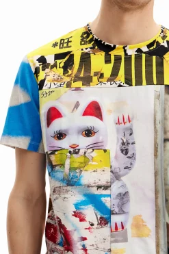 Camisetas-Desigual Camiseta japan street