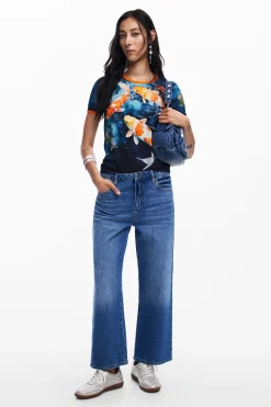 Camisas Y Blusas|Camisetas-Desigual Camiseta Koi