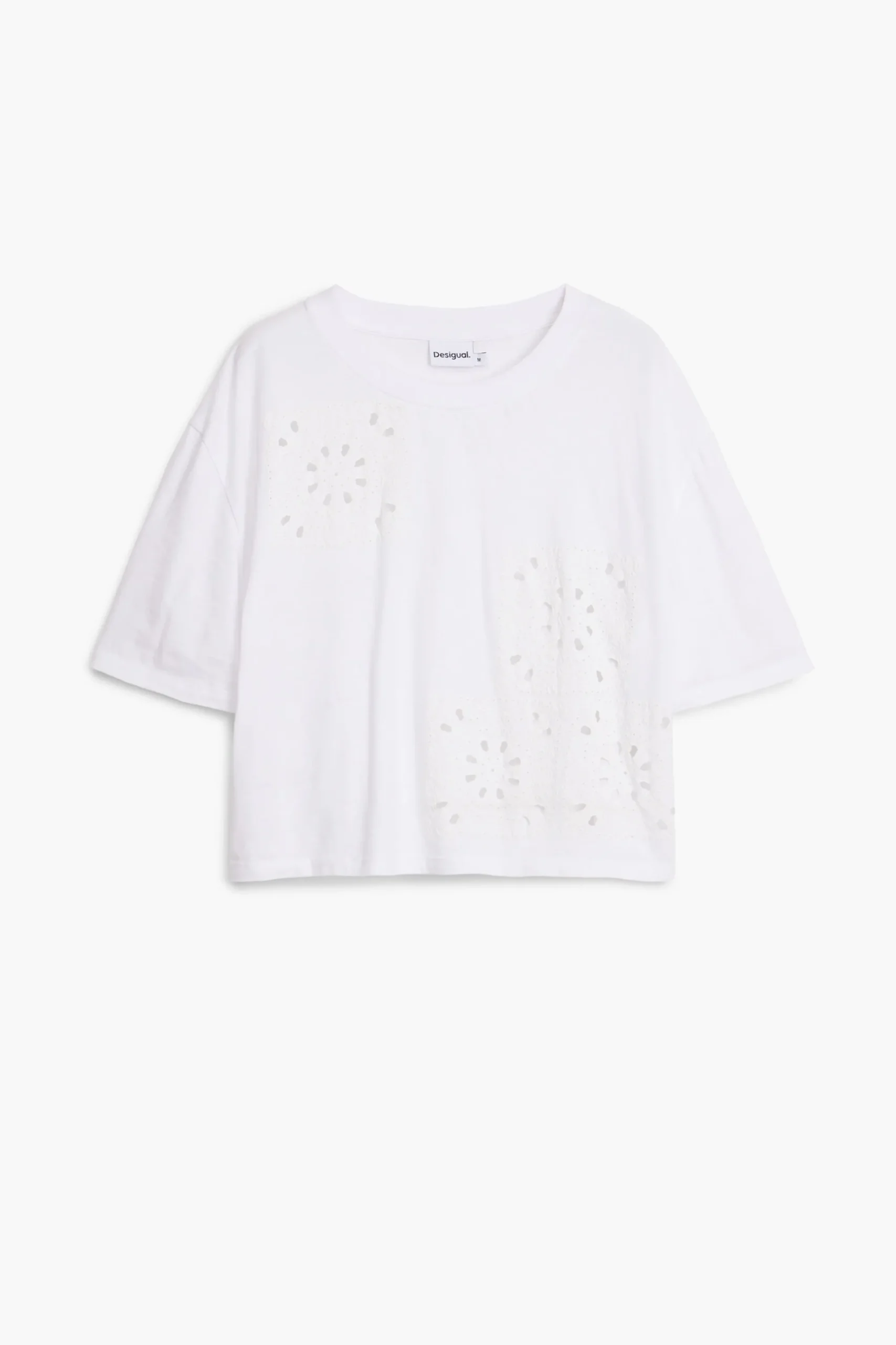 Camisas Y Blusas|Camisetas-Desigual Camiseta lisa detalles