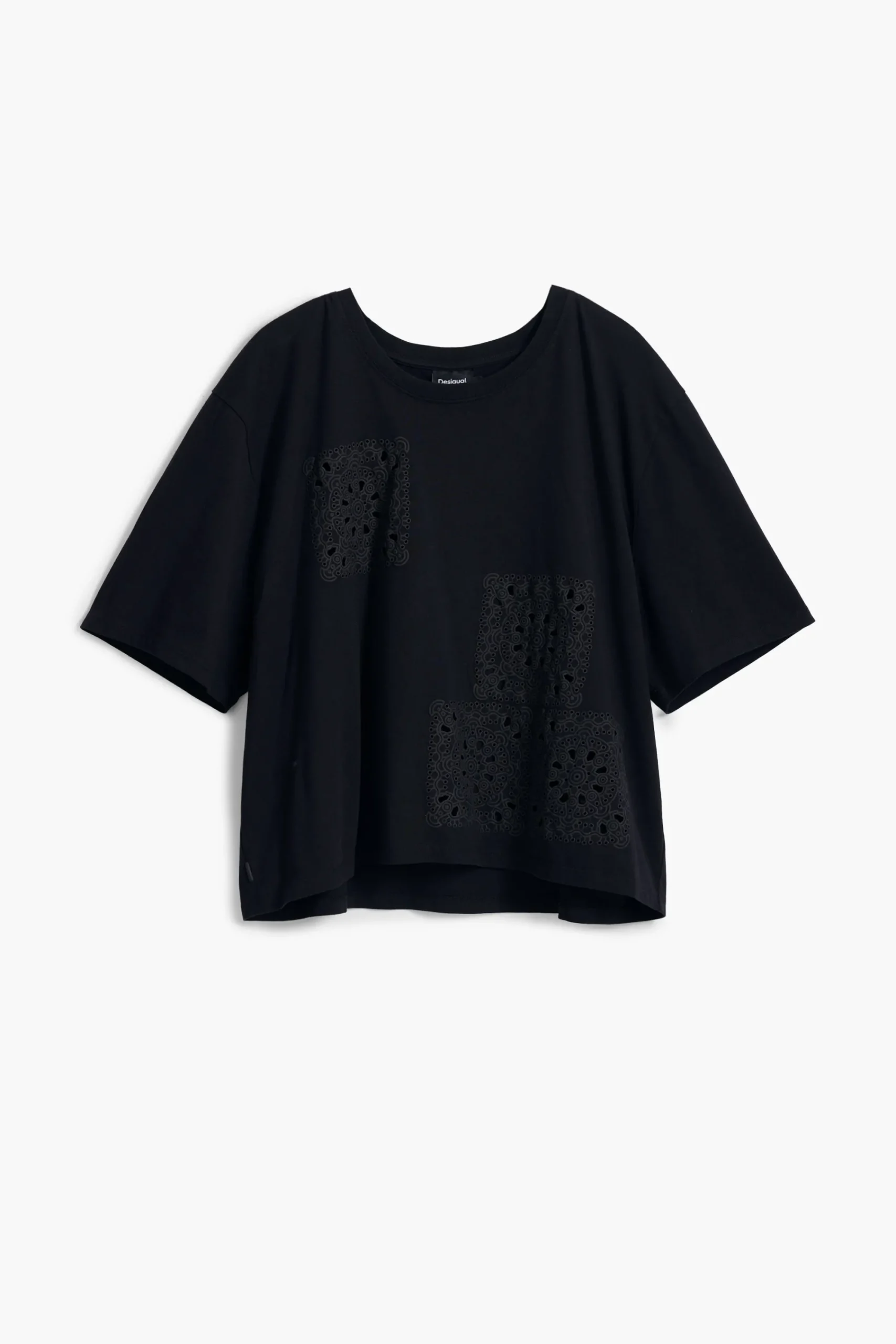 Camisas Y Blusas|Camisetas-Desigual Camiseta lisa detalles