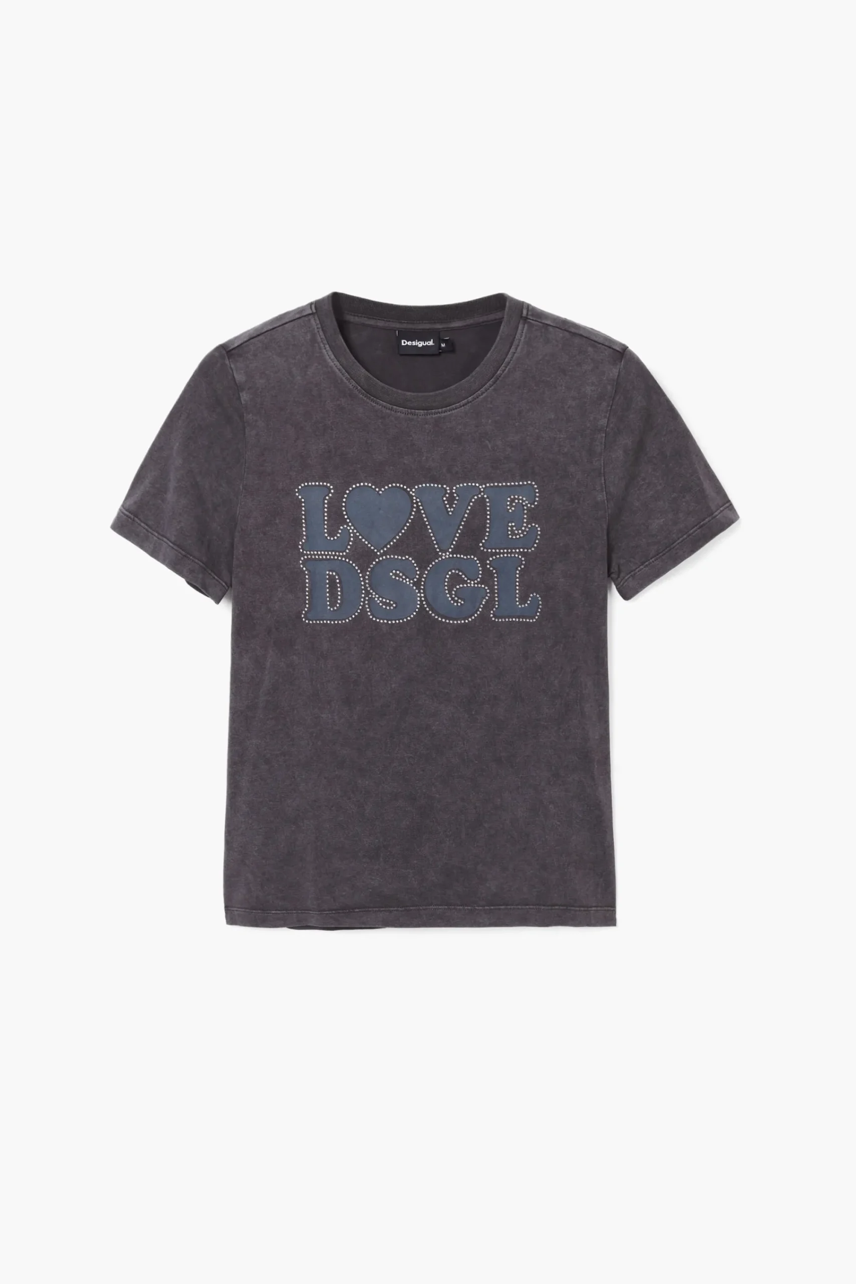 Camisas Y Blusas|Camisetas-Desigual Camiseta lisa texto