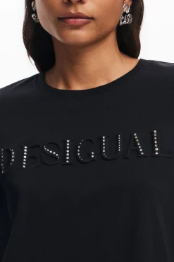 Camisas Y Blusas|Camisetas-Desigual Camiseta logotipo
