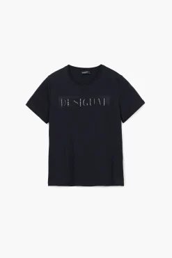 Camisas Y Blusas|Camisetas-Desigual Camiseta logotipo