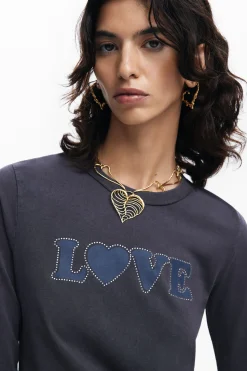 Camisas Y Blusas|Camisetas-Desigual Camiseta love