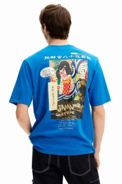 Camisetas-Desigual Camiseta manga corta ilustración