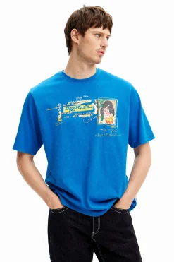 Camisetas-Desigual Camiseta manga corta ilustración