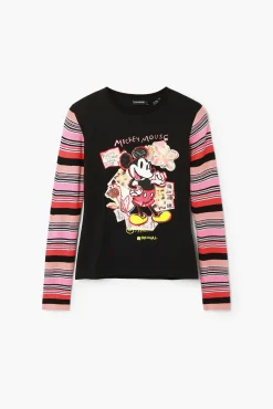Camisas Y Blusas|Camisetas-Desigual Camiseta manga larga Mickey
