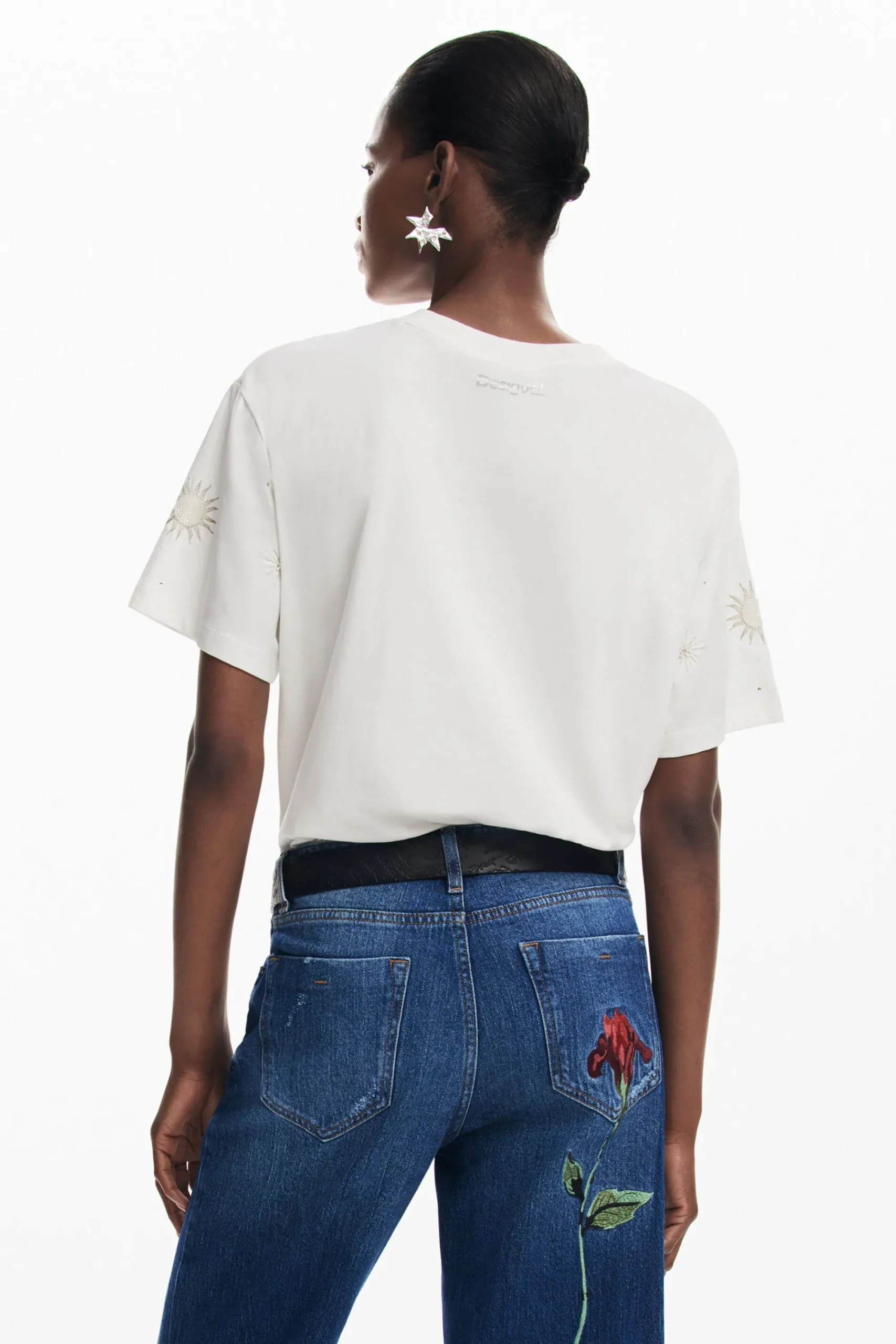 Camisas Y Blusas|Camisetas-Desigual Camiseta mariposas